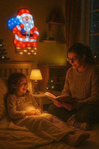 🎅 ŚWIECĄCY MIKOŁAJ LED