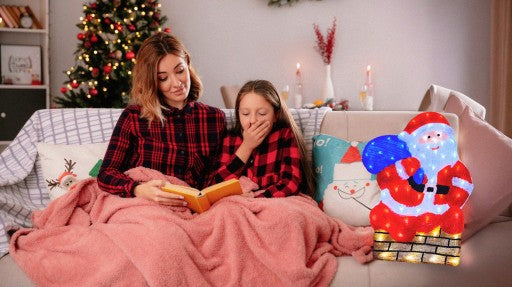 🎅 ŚWIECĄCY MIKOŁAJ LED