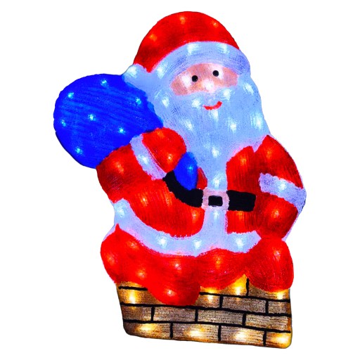 🎅 ŚWIECĄCY MIKOŁAJ LED